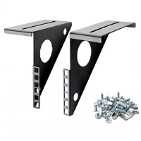 Кронштейн рожковый прямолинейный Р2В2 с 2 рожками УТ1.5 горячее цинкование S3.0 | код П0000006590 | Завод ЭМИ Курган