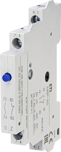 Блок контактов (аварийный) MSP-AS (1НО+1НЗ, 3А 230V) | код 004646617 | ETI