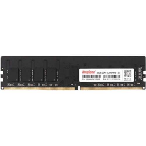 Память DDR4 32GB 3200MHz Kingspec KS3200D4P12032G RTL PC4-25600 DIMM 288-pin 1.35В dual rank Ret | код 1742113 | KINGSPEC