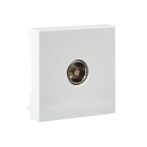 Розетка ТВ, 2 модуля | код E2MA00-027-10 | EKF фото 2