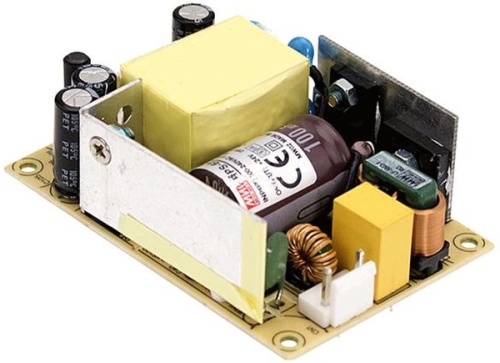 Источник питания AC-DC, med, 40Вт, вход 80…264В AC 47…63Гц, выход 5В/8А, рег. вых. 4.7…5.5В, изоляция 4000В AC, на плате 76.2х50.8х24мм, -30…+70С | код RPS-45-5 | MeanWell