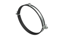 Хомут для воздуховодов с изоляцией с гайкой М8 для труб d 100 мм | код. BHV21100 | DKC