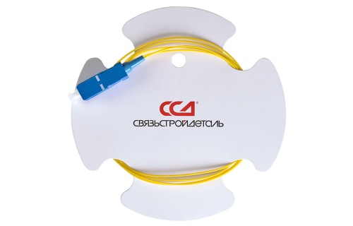 Шнур ШОС-SM/0.9 мм-SC/UPC-p/t -1.0 м HS | код. 130201-02538 | ССД