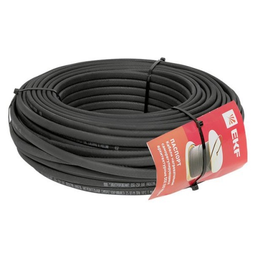 Кабель нагревательный саморегулирующийся DSE-25P (25 Вт/м) 50 м | код DSE-25P-50 | EKF фото 3