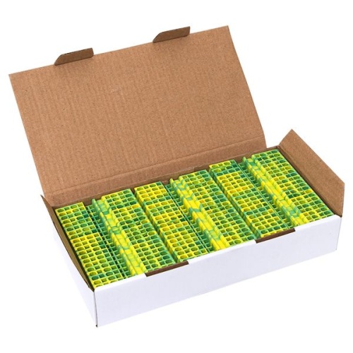 Колодка клеммная пружинная JXB-ST-2,5 земля PROxima | код plc-jxb-st-2.5-pen | EKF фото 4