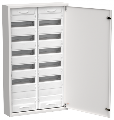TITAN 5 Корпус мет. ЩРн-144 (2х72) 960х570х140 IP31 бел IEK | код TI5-50-N-2X072-31 | IEK