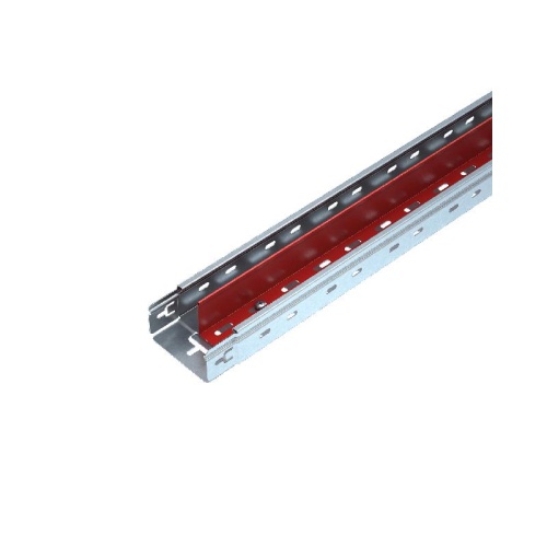 Разделитель для лотка H=100мм L3000 сталь 1мм RL100-3000 INOX304 КМ LO6027