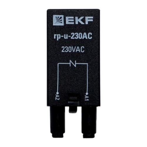 Модуль защитный c варистором 230В AC для промежуточных реле RP AVERES EKF | код rp-u-230AC | EKF фото 3
