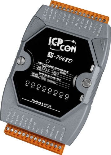M-7068D CR M-7068 with LED Display (RoHS) | код 00-06084415 | ICP DAS