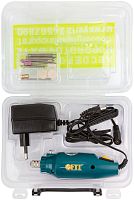 Машина гравировальная мини 12В 12000об/мин 3.2мм адаптер набор насадок FIT 80530