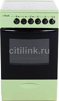 Плита Электрическая Лысьва EF4002MK00 зеленый стеклокерамика (без крышки) | код 1421552 | ЛЫСЬВА