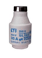 Предохранитель DIIIUQ50A/500V gR (50 kA) | код 004323002 | ETI
