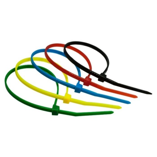 Стяжка нейлоновая 4,8х300мм 5 цветов уп. 100шт | код 06-1017 | SUPRLAN Стяжка нейлоновая 4,8х300мм 5 цветов уп. 100шт | код 06-1017 | SUPRLAN