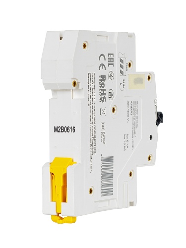 ARMAT Автоматический выключатель M06N 1P B 6А | код AR-M06N-1-B006 | IEK  фото 6