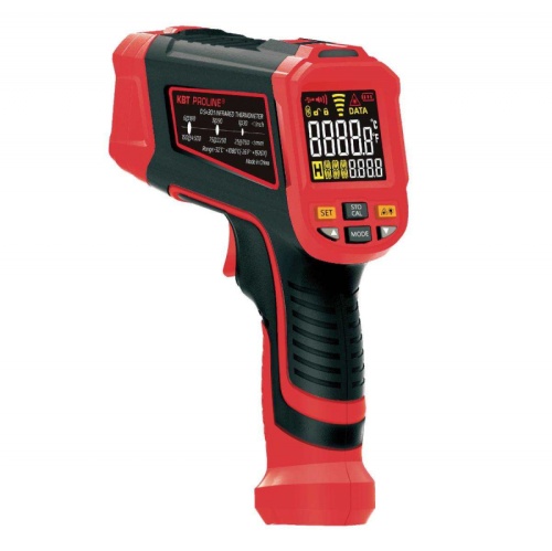 Пирометр бесконтактный цифровой KT 655 PROLINE до 1380 °C (КВТ) | код 87247 | КВТ
