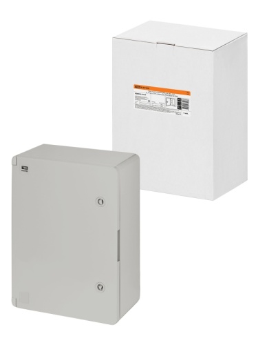 Бокс пластиковый ЩМП-0-4, ABS, IP65, от -45 до +75 °С, навесной, (400x300x210) TDM | код SQ0932-0123 | TDM