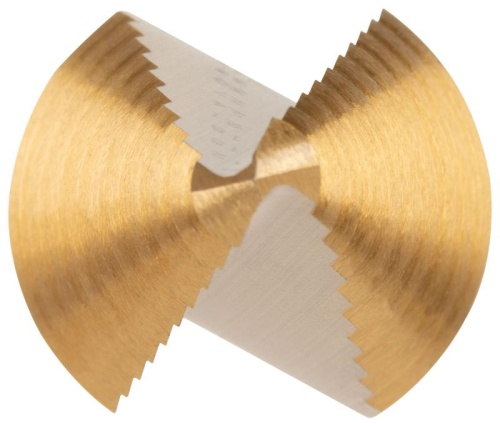 Сверло ступенчатое HSS по металлу, 10 ступеней 9-12-15-18-21-24-27-30-33-36 мм | код 36385М | FIT фото 6