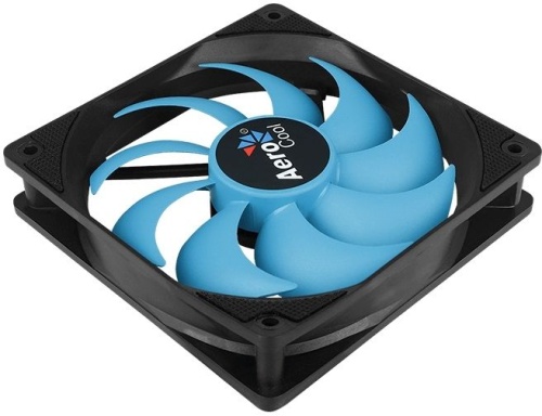 Вентилятор для корпуса Aerocool Motion 12 plus 120х120x25 черный 3-pin 4-pin (Molex) 22дБ (MOTION 12 PLUS 120) Ret | код 1054399 | AEROCOOL