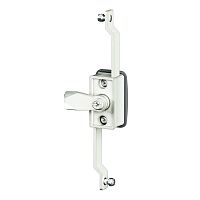 Ручка с личинкой под двойную бородку 3 мм для навесных корпусов, пластик, черный | код R5CE200N | DKC