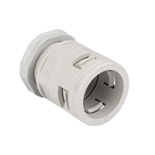 Коннектор для гофрированной трубы (25 мм) (25 шт)-Plast | код kn-t-25 | EKF фото 3