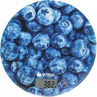 Весы кухонные электронные Vitek Metropolis VT-8021 макс.вес:10кг рисунок | код 1685788 | VITEK