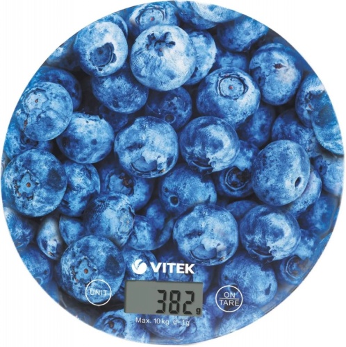 Весы кухонные электронные Vitek Metropolis VT-8021 макс.вес:10кг рисунок | код 1685788 | VITEK