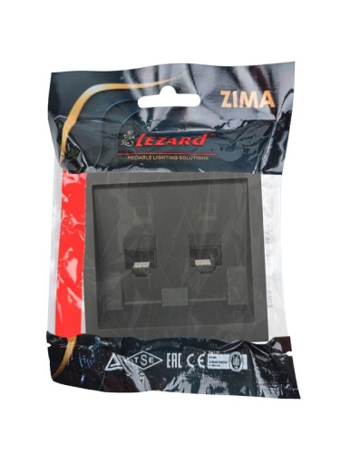 ZIMA Розетка компьютерная 2-ая черный бархат LEZARD | код 704-4288-141 | LEZARD фото 7 ZIMA Розетка компьютерная 2-ая черный бархат LEZARD | код 704-4288-141 | LEZARD фото 7