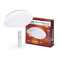 Светильник светодиодный COMFORT STONE 75Вт 230В 3000-6500К 6000лм 530х105мм с пультом ДУ | код 4690612035642 | IN HOME