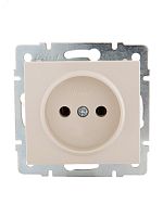 Розетка RAIN б/з керамика крем механизм | код 703-0388-121 | Lezard