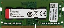 Память DDR4 4GB 2666MHz Kingston KVR26S19S6/4 VALUERAM RTL PC4-21300 CL19 SO-DIMM 260-pin 1.2В single rank Ret | код 1107381 | Kingston