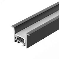 Профиль SL-COMFORT-2316-F-2000 ANOD BLACK (ARL, Алюминий) | код 31769 | Arlight