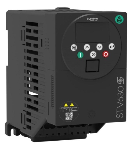 Преобразователь частоты STV630 1,5 кВт 220В ЭМС С3 + LED панель оператора | код STV630U15M2 | Systeme Electric фото 3