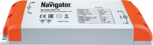 Драйвер 94 679 ND-P60S-IP20-12V Navigator 94679