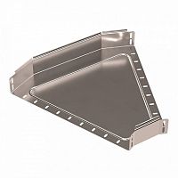 Угол горизонтальный 45 градусов Стандарт INOX (AISI 409) 500х80 Промрукав | код PR16.3480 | ПРОМРУКАВ