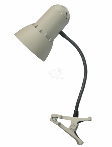 Светильник Надежда ПШ 40 Вт Е27 без ламп на прищепке гибкая стойка слоновая кость | код | Трансвит