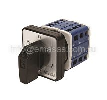 PSA040KS135S Переключатель многоступенчатый (0-5), 1 полюс, 40А | код PSA040KS135S | EMAS