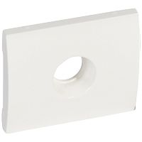 Лицевая панель - Galea Life - для простой розетки TV - White | код 777066 | Legrand