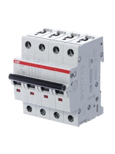 Автоматический выключатель 4-полюсной S204-C80 S204 C80 | код 2CDS254001R0804 | ABB