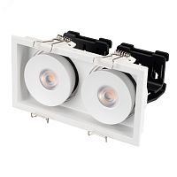 Светильник CL-SIMPLE-S148x80-2x9W Day4000 (WH, 45 deg) (ARL, IP20 Металл, 3 года) | код 28150 | Arlight