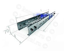 Лоток прямой НЛ40х5-П2.87(1.2мм)УТ1.5 КЭМЗ 440 400534 24