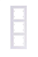 Рамка 3-м Karea вертик. жемчуж. Makel 56100708