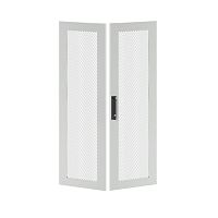 Дверь перфорированная двухстворчатая для IT-CQE 1800 x 800 RAL7035 | код RGITCPMD1880 | DKC