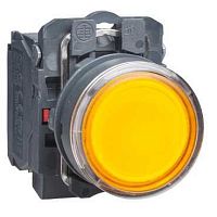 КНОПКА 22ММ 24В ЖЕЛТАЯ С ПОДСВЕТКОЙ XB5AW35B5 | код XB5AW35B5 | SCHNEIDER ELECTRIC
