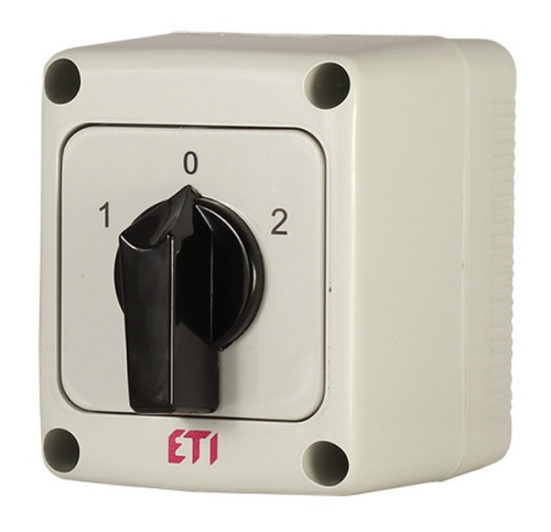 Переключатель CS 16 51 PN (1p_1-0-2корп./IP65_с/ч_16A) | код 004773186 | ETI