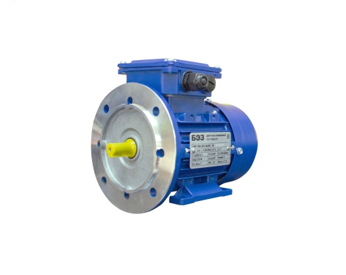 Электродвигатель трехфазный БЭЗ АИР 71A6 (Ал) IM2081 (0,37 кВт/1000 об/мин), корпус алюминий | код 97927 | ТМ БЭЗ