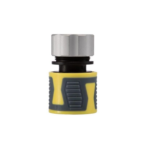 Коннектор для шланга, быстросъемный 1/2'' с термопластичной резиной и зажимной гайкой из цинка Профи | код 62-0304-F | REXANT фото 2