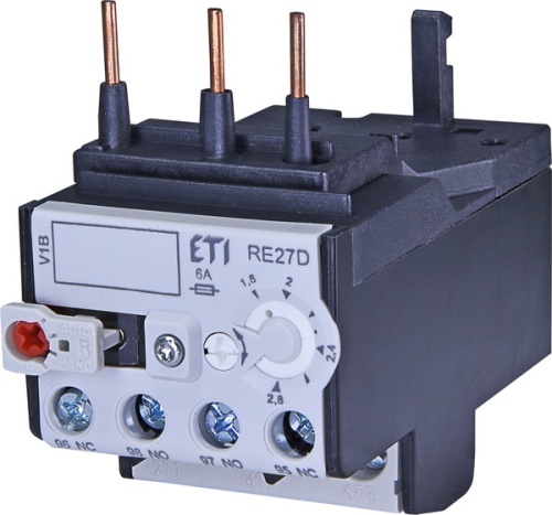 Тепловое реле RE 27D-2,8 (1,8-2,8A) | код 004642405 | ETI