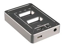 Док-станция SSD AgeStar 31CBNV2C NVMe USB3.1 алюминий серый M2 2280 M-key | код 1852253 | AgeStar