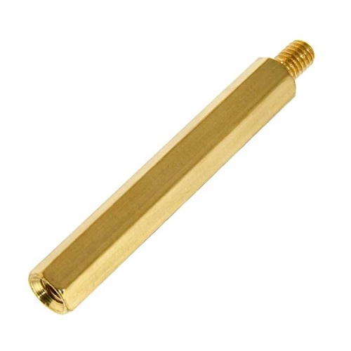Стойка для печатной платы RUICHI PCHSN-40 M4, шестигранная латунная | код 105200 | Ruichi
