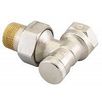 Клапан запорный ручной RLV-20 угловой (никелированный) | код 003L0145 | Danfoss